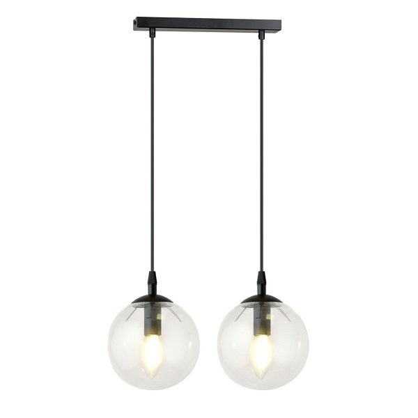 Lampa wisząca COSMO 2 BL TRANSPARENT
