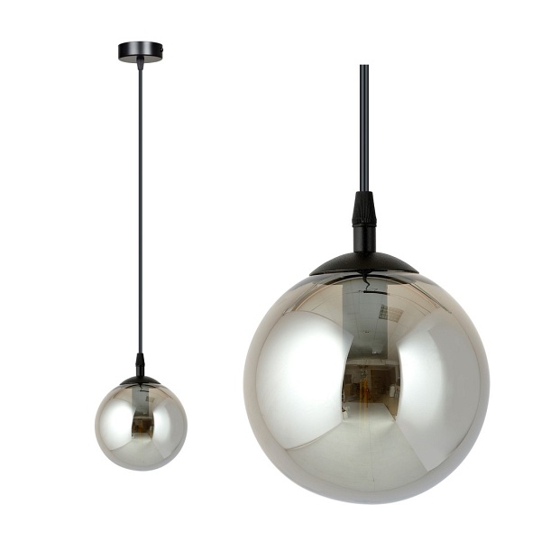 Lampa wisząca COSMO 1 BL GRAFIT - Emibig