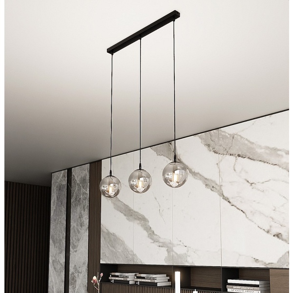 Lampa wisząca COSMO 3 BL GRAFIT
