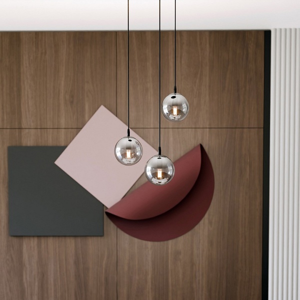 Lampa wisząca COSMO 3 BL PREMIUM GRAFIT