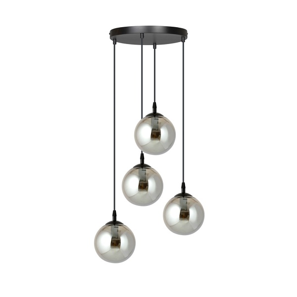 Lampa wisząca COSMO 4 BL PREMIUM GRAFIT - Emibig