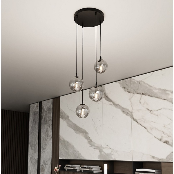 Lampa wisząca COSMO 4 BL PREMIUM GRAFIT
