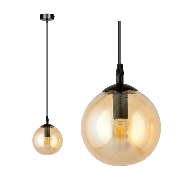 Lampa wisząca COSMO 1 BL MIODOWY - Emibig