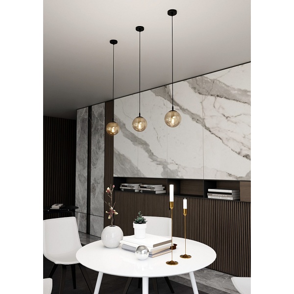 Lampa wisząca COSMO 1 BL MIODOWY