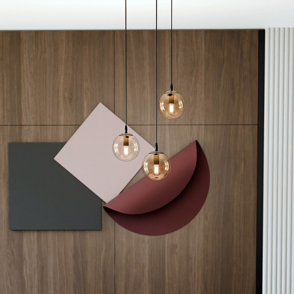 Lampa wisząca COSMO 3 BL PREMIUM MIODOWY