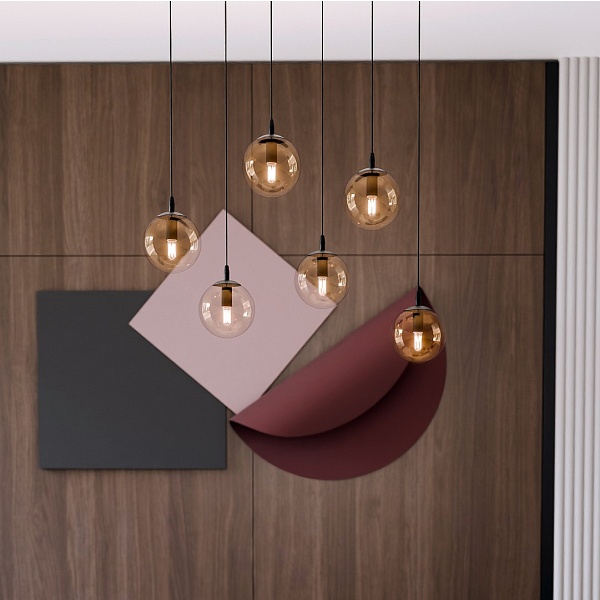 Lampa wisząca COSMO 6 BL MIODOWY