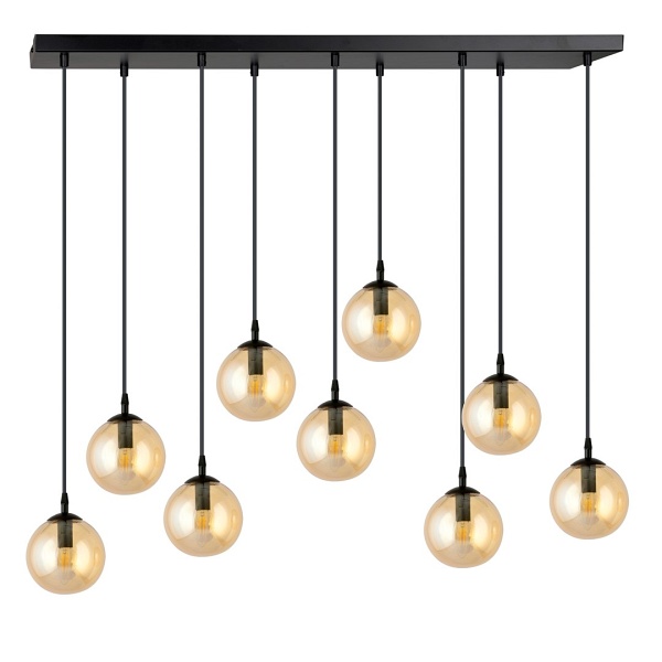Lampa wisząca COSMO 9 BL MIODOWY - Emibig