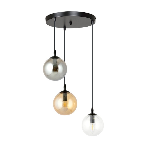 Lampa wisząca COSMO 3 BL PREMIUM MIX - Emibig