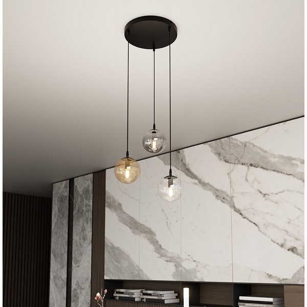 Lampa wisząca COSMO 3 BL PREMIUM MIX