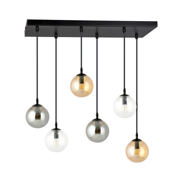 Lampa wisząca COSMO 6 BL MIX1 - Emibig