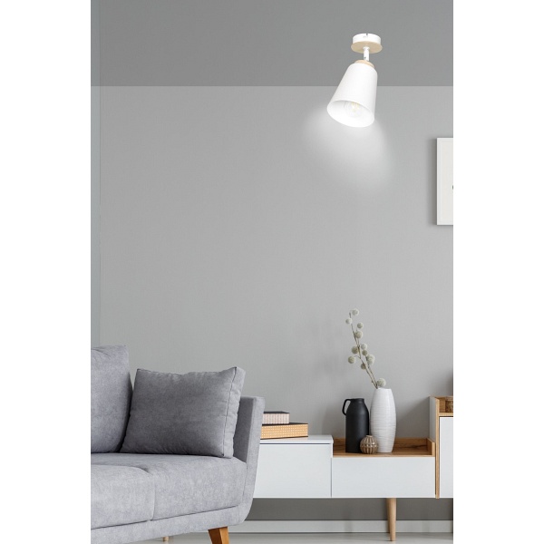 Lampa sufitowa ATLAS 1 WHITE
