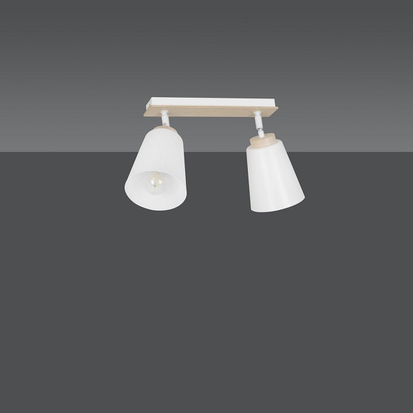 Lampa sufitowa ATLAS 2 WHITE - Emibig