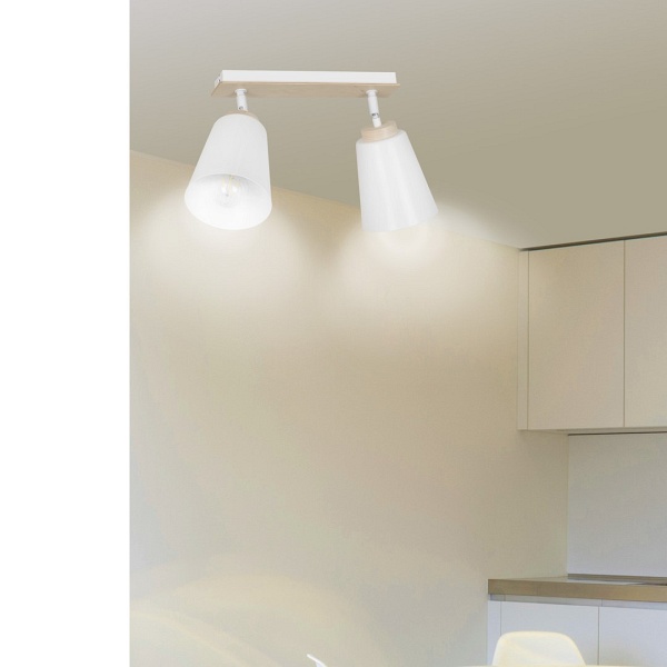 Lampa sufitowa ATLAS 2 WHITE