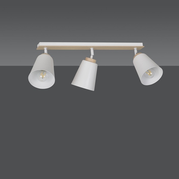 Lampa sufitowa ATLAS 3 WHITE - Emibig