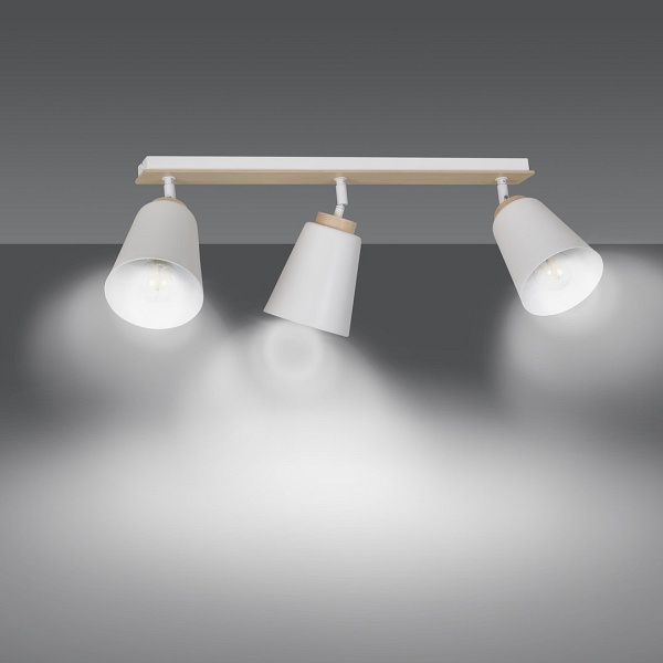 Lampa sufitowa ATLAS 3 WHITE