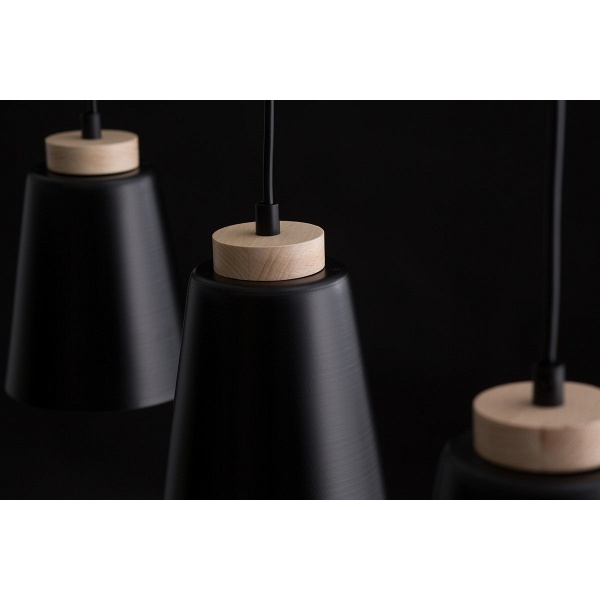 Lampa sufitowa ATLAS 2 BLACK - Emibig