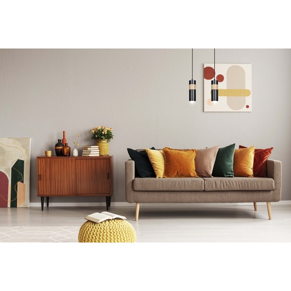 Lampa wisząca AKARI 2 BLACK