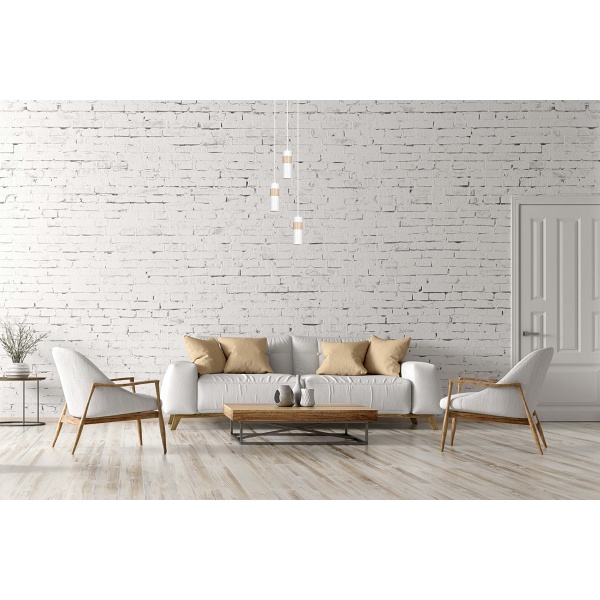 Lampa wisząca AKARI 1 WHITE