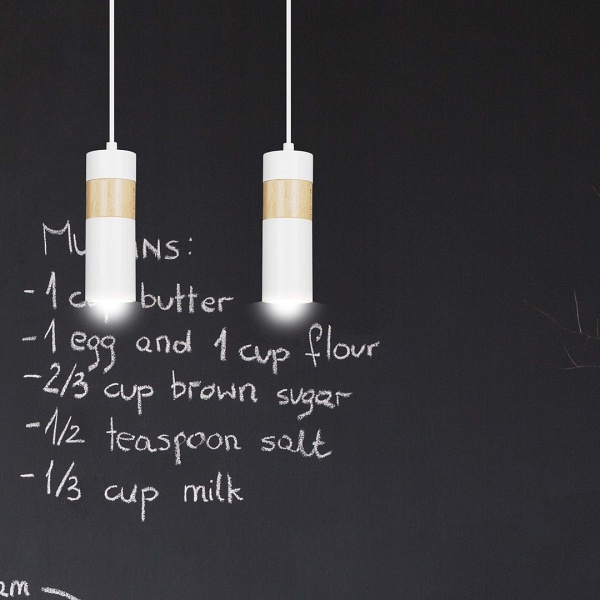 Lampa wisząca AKARI 2 WHITE