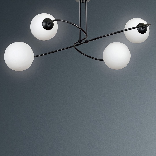 Lampa sufitowa SELBI 4 BLACK