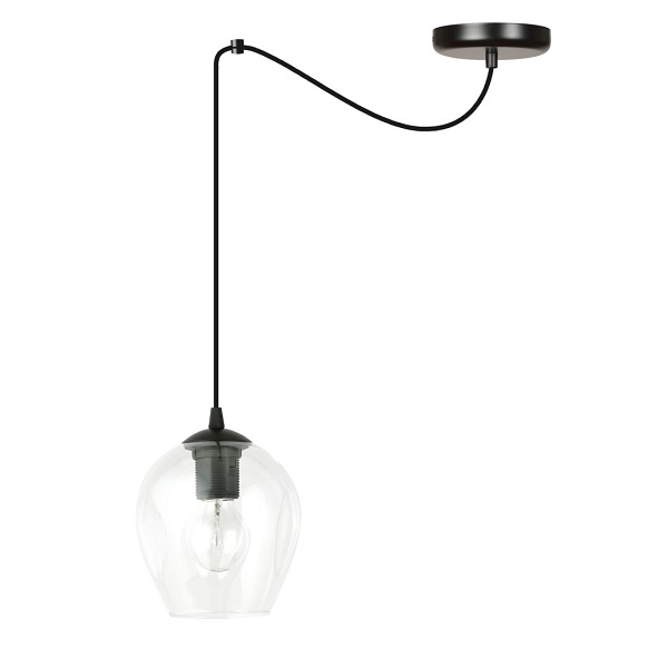 Lampa wisząca LEVEL 1 BL TRANSPARENT - Emibig