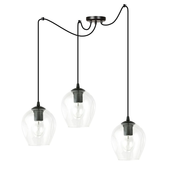 Lampa wisząca LEVEL 3 BL TRANSPARENT - Emibig
