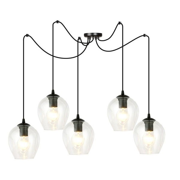 Lampa wisząca LEVEL 5 BL TRANSPARENT