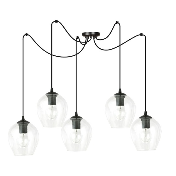 Lampa wisząca LEVEL 5 BL TRANSPARENT - Emibig