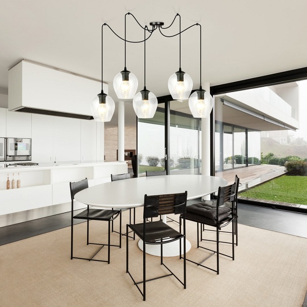 Lampa wisząca LEVEL 5 BL TRANSPARENT