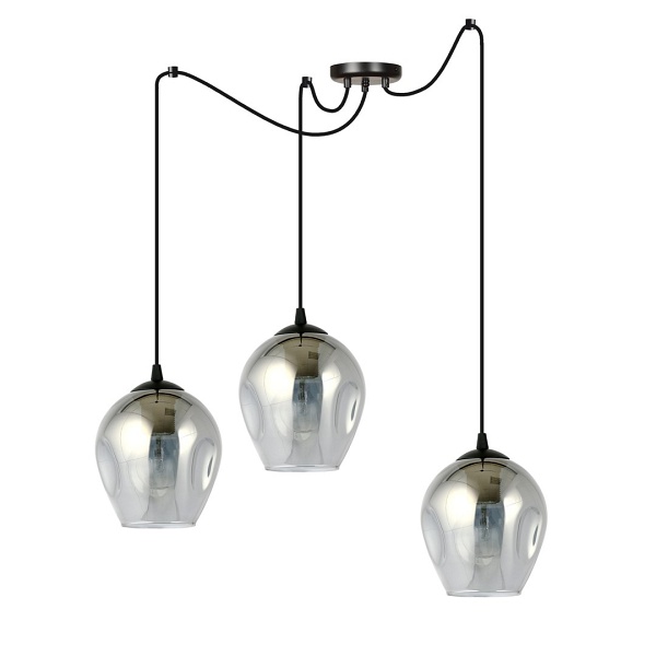Lampa wisząca LEVEL 3 BL GRAFIT - Emibig