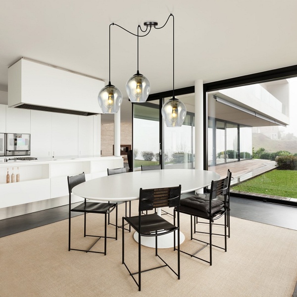 Lampa wisząca LEVEL 3 BL GRAFIT