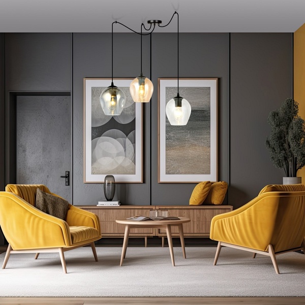 Lampa wisząca LEVEL 3 BL MIX