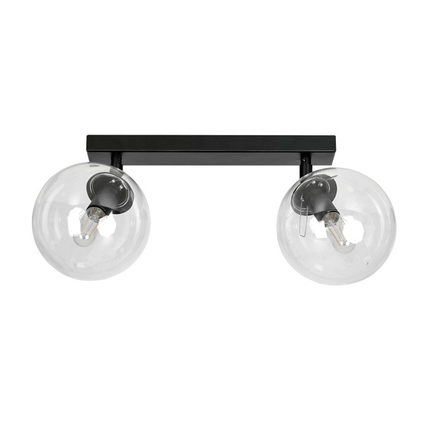 Lampa sufitowa TOFI 2 BL TRANSPARENT