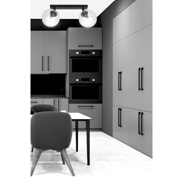 Lampa sufitowa TOFI 2 BL TRANSPARENT