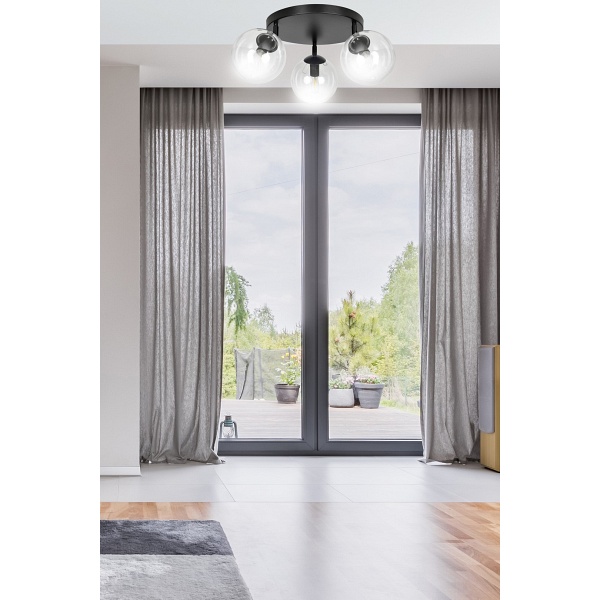 Lampa sufitowa TOFI 3A BL TRANSPARENT PREMIUM