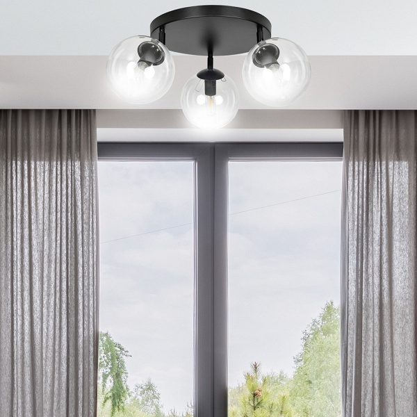 Lampa sufitowa TOFI 3A BL TRANSPARENT PREMIUM