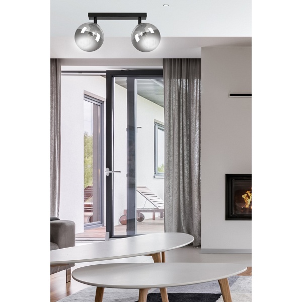Lampa sufitowa TOFI 2 BL GRAFIT