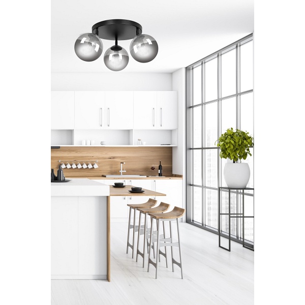 Lampa sufitowa TOFI 3A BL GRAFIT PREMIUM