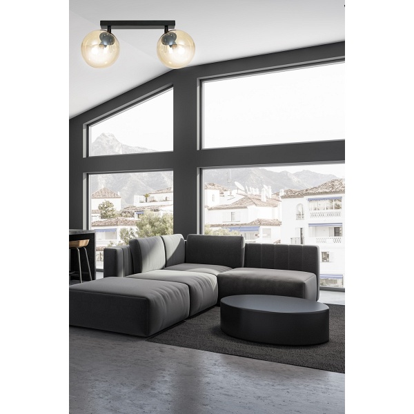 Lampa sufitowa TOFI 2 BL MIODOWY