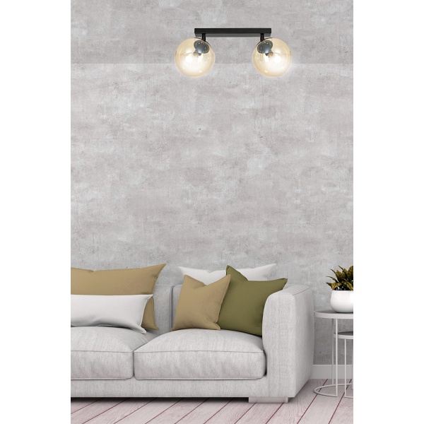 Lampa sufitowa TOFI 2 BL MIODOWY