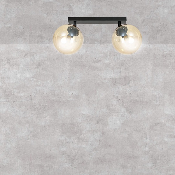 Lampa sufitowa TOFI 2 BL MIODOWY