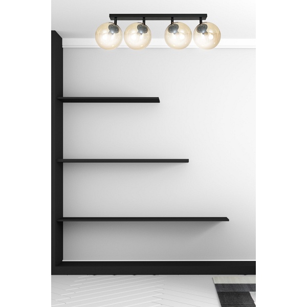 Lampa sufitowa TOFI 4 BL MIODOWY