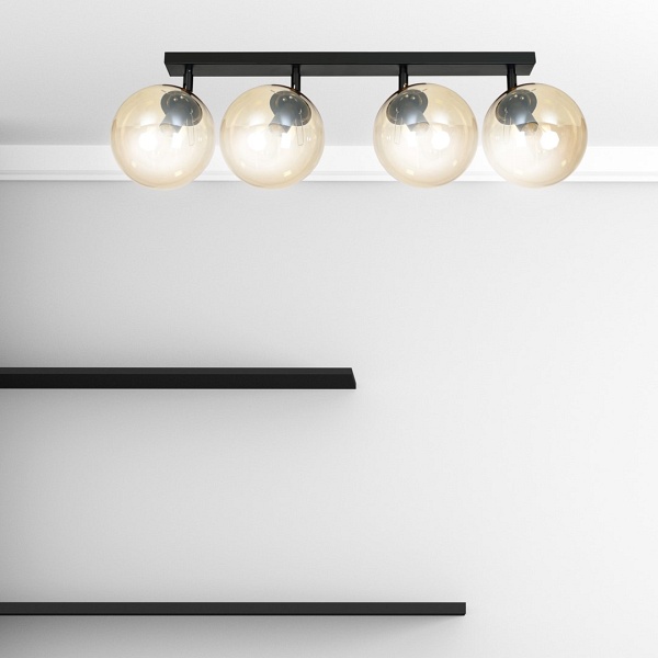 Lampa sufitowa TOFI 4 BL MIODOWY