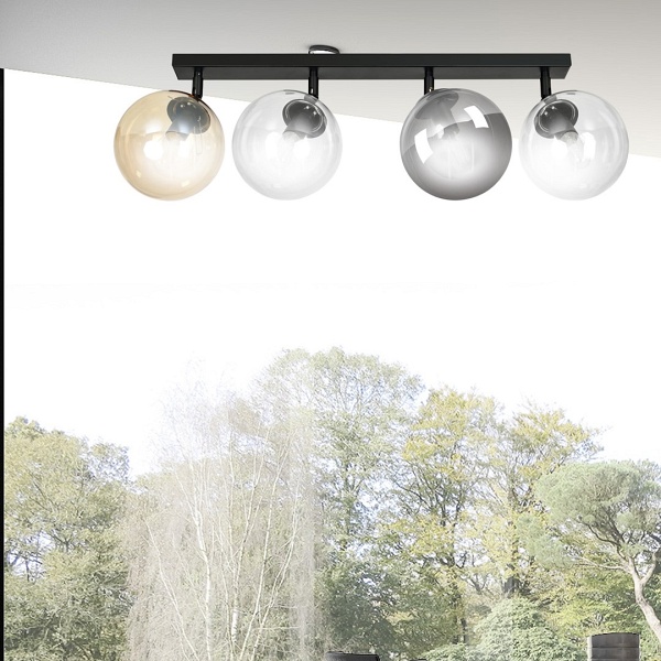 Lampa sufitowa TOFI 4 BL MIX