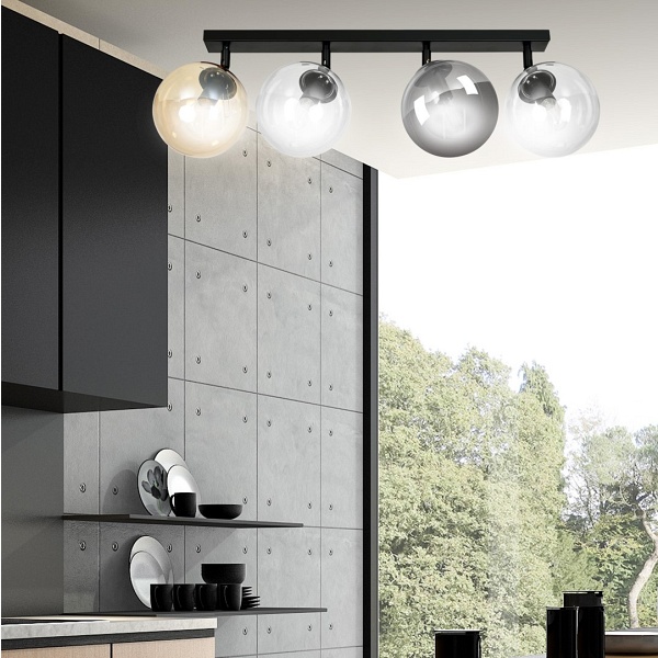 Lampa sufitowa TOFI 4 BL MIX