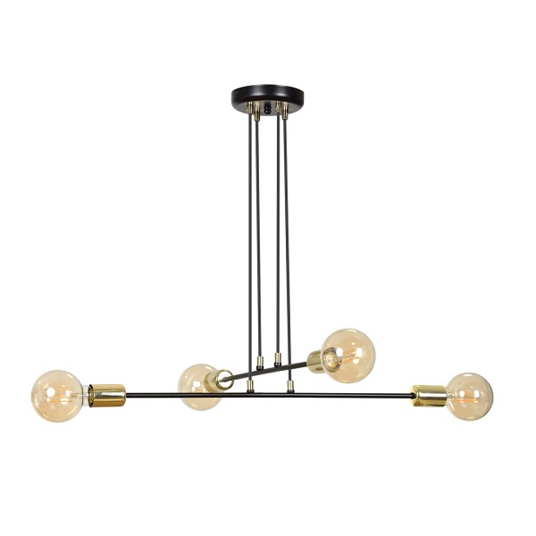 Lampa wisząca VESIO 4 BLACK