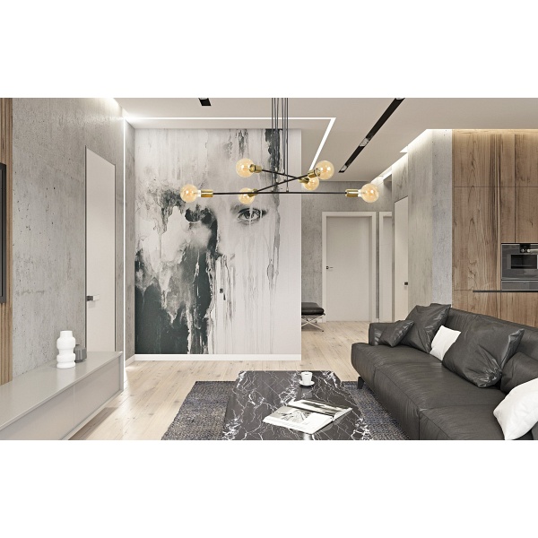 Lampa wisząca VESIO 6 BLACK