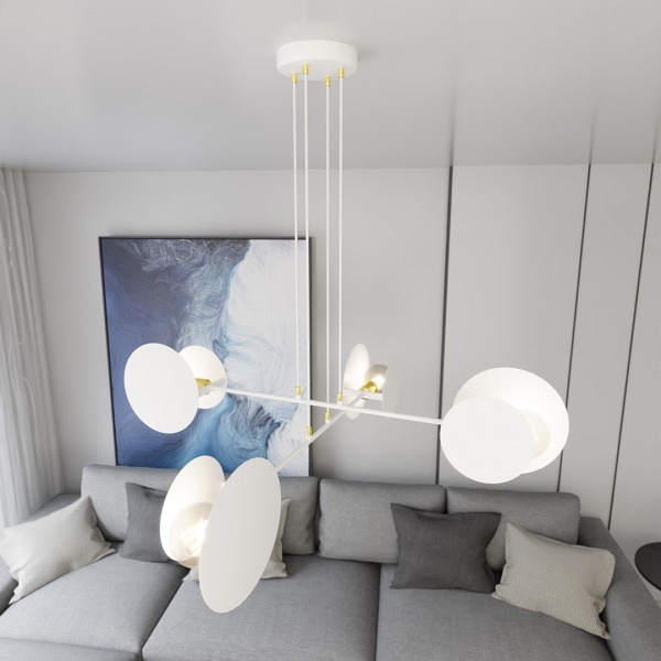 Lampa wisząca IDEA 4 WHITE - Emibig