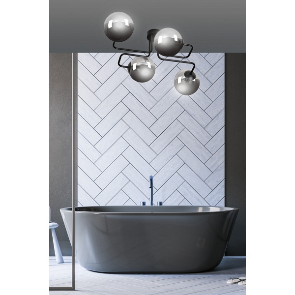 Lampa sufitowa BRENDI 4 BL GRAFIT