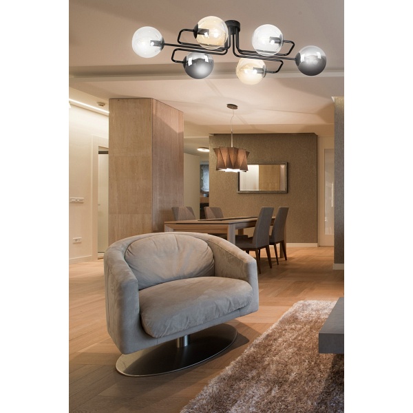 Lampa sufitowa BRENDI 6A BL MIX 1